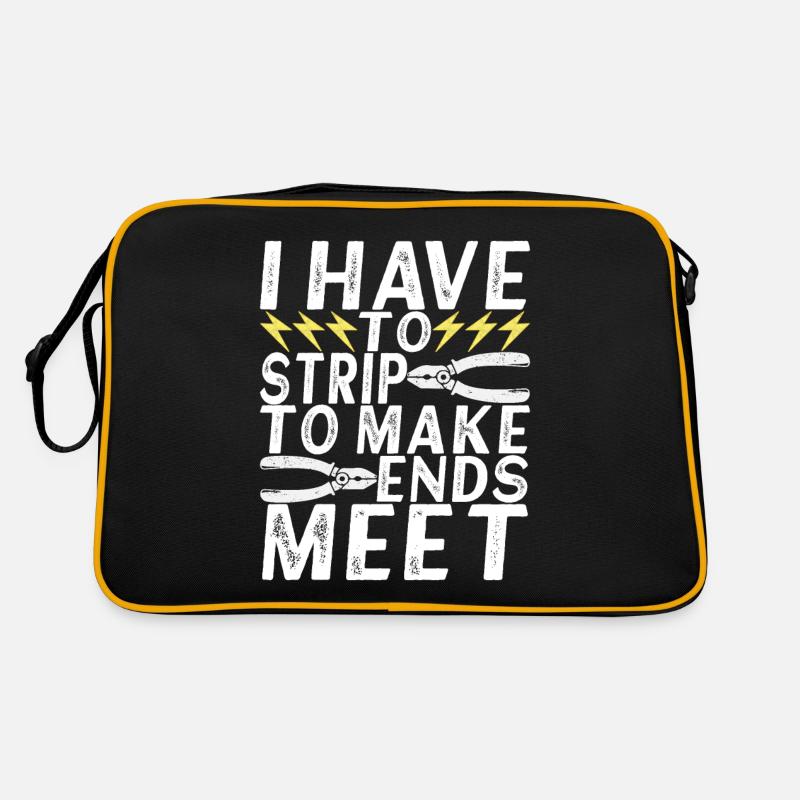 Electrician Electronics Technician Retro Bag