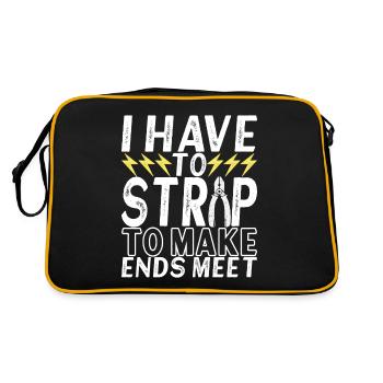 Electrician Electronics Technician - Retro Bag - black/gold - Back