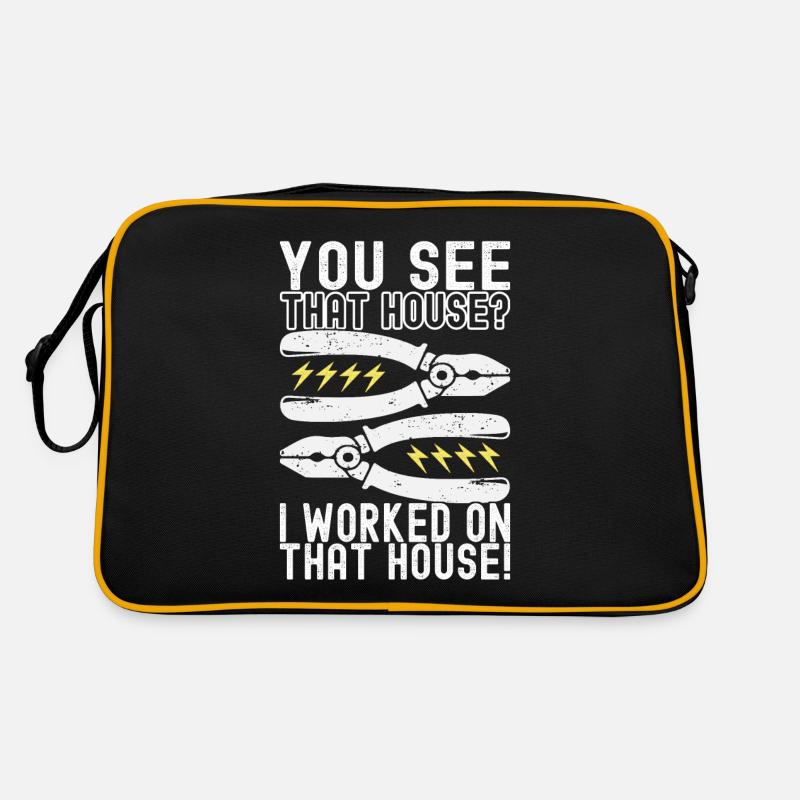 Electrician Electronics Technician Retro Bag