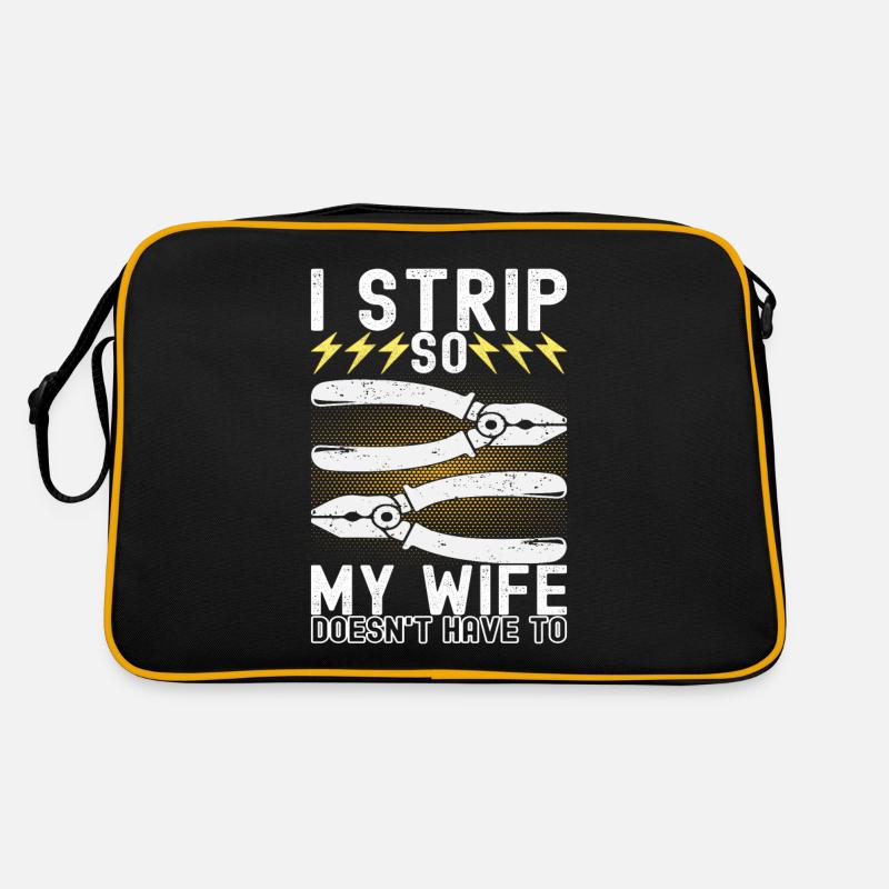 Electrician Electronics Technician Retro Bag