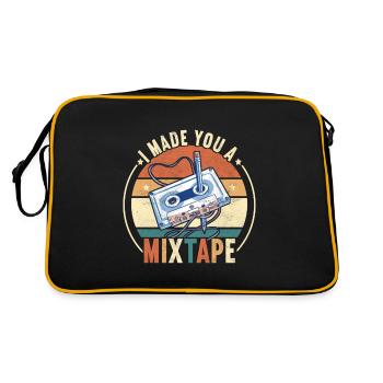 90s 90s 90s Party - Retro Bag - black/gold - Back