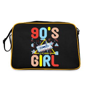 90s 90s 90s Party - Retro Bag - black/gold - Back