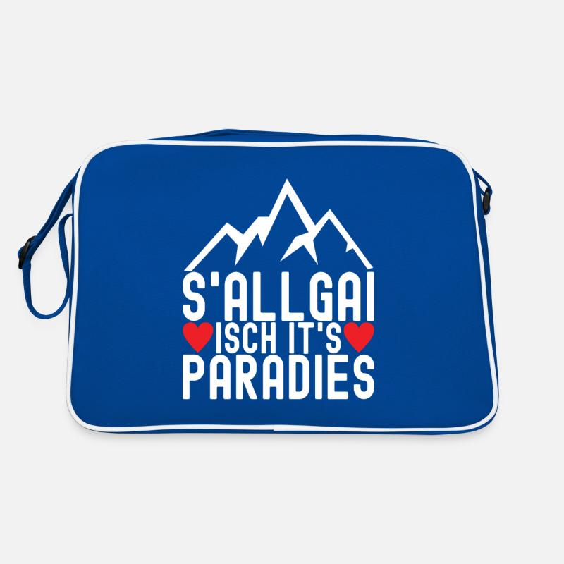 Allgäu Bayern Retro Tasche