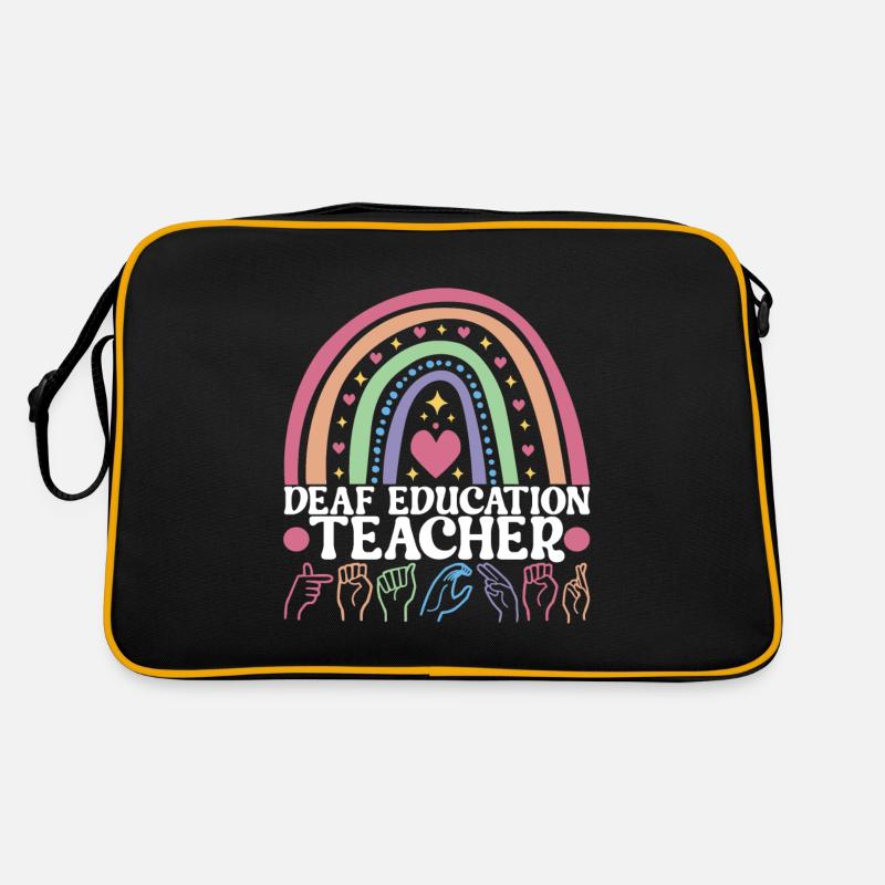 Deaf Deaf Mute Deaf Retro Bag
