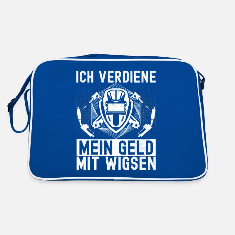 Welder welding Retro Bag