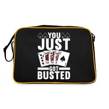 Poker Poker Player Casino - Sac Retro - noir/or - Dos