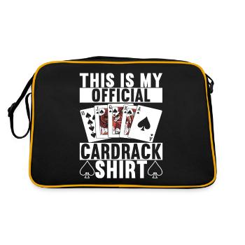 Poker Poker Player Casino - Sac Retro - noir/or - Dos