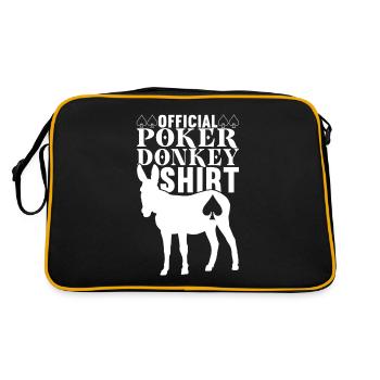Poker Poker Player Casino - Sac Retro - noir/or - Dos