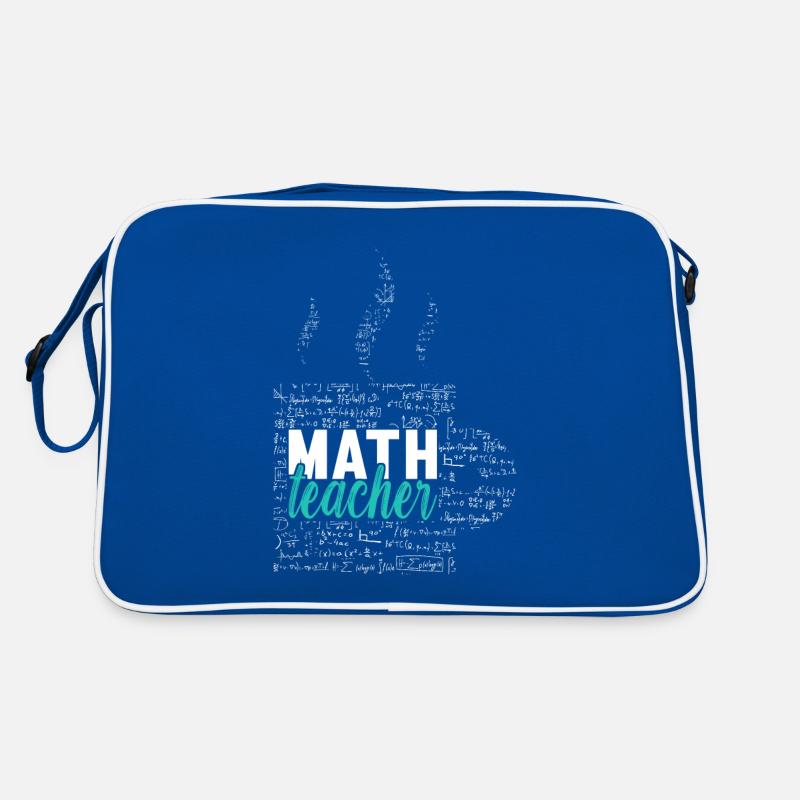 Math Teacher Retro Bag