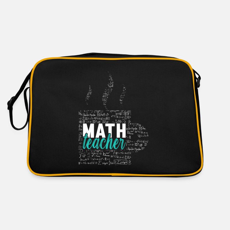 Mathe Mathelehrer Retro Tasche