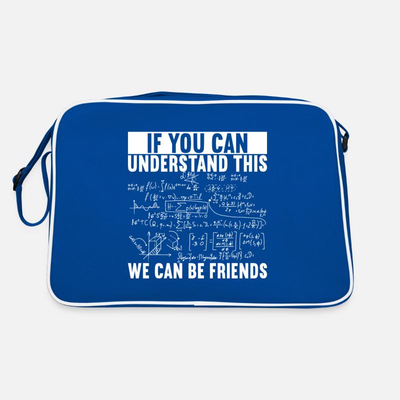 Math Teacher Retro Bag