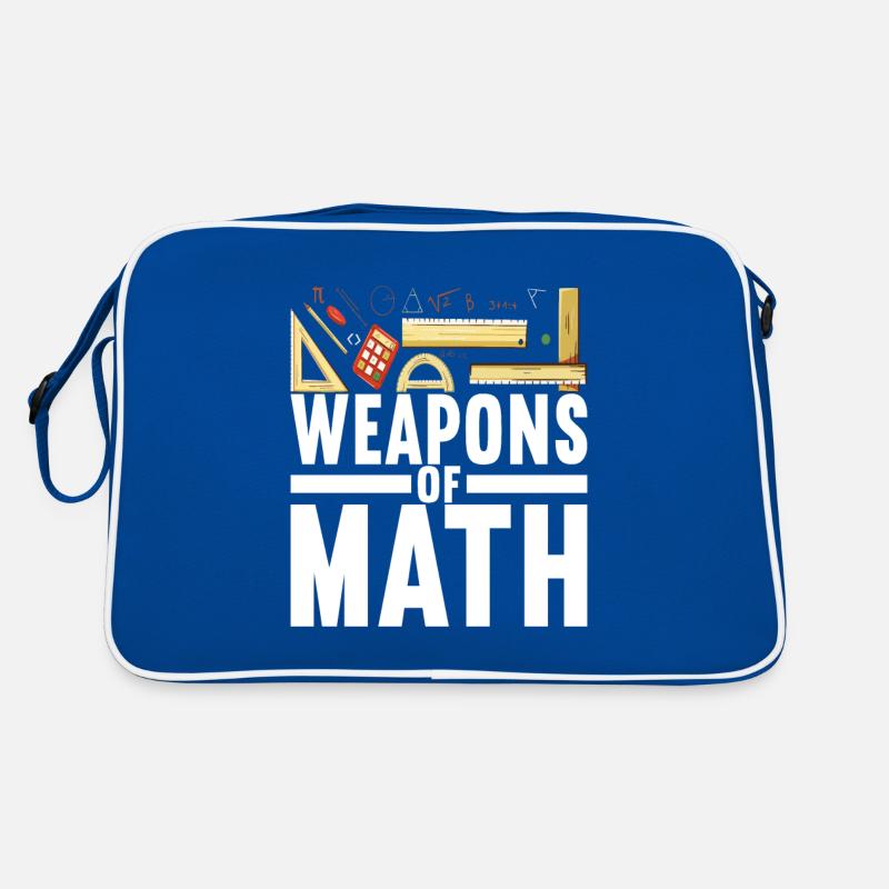 Math Teacher Retro Bag