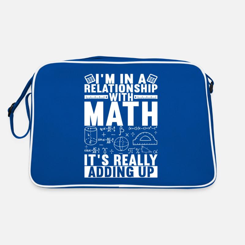 Mathe Mathelehrer Retro Tasche