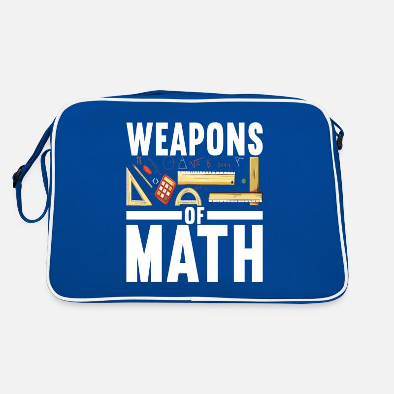 Math Teacher Retro Bag
