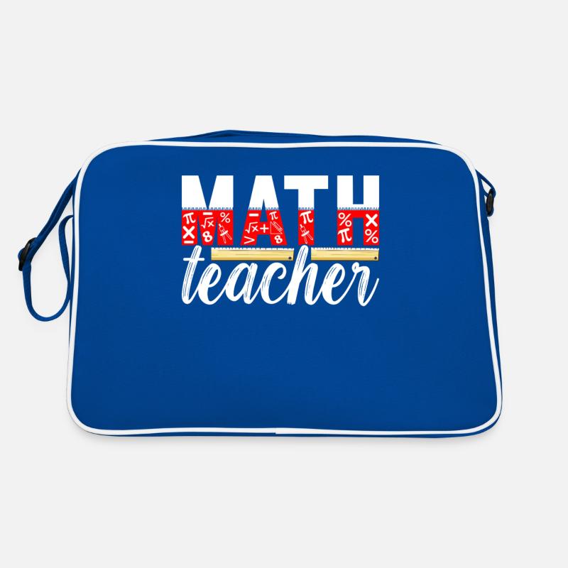 Mathe Mathelehrer Retro Tasche