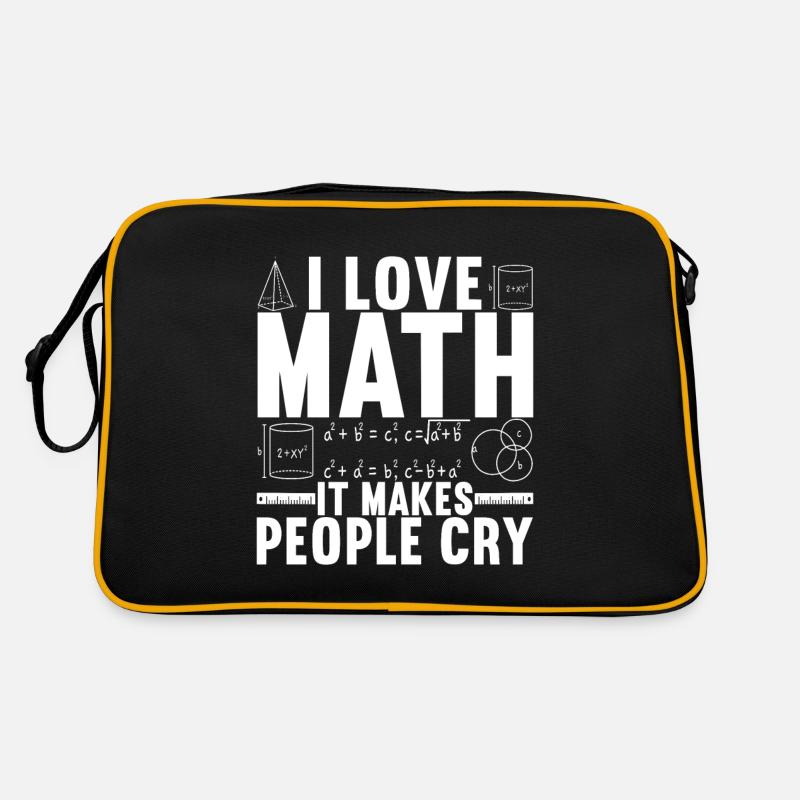 Professeur de mathématiques Sac Retro