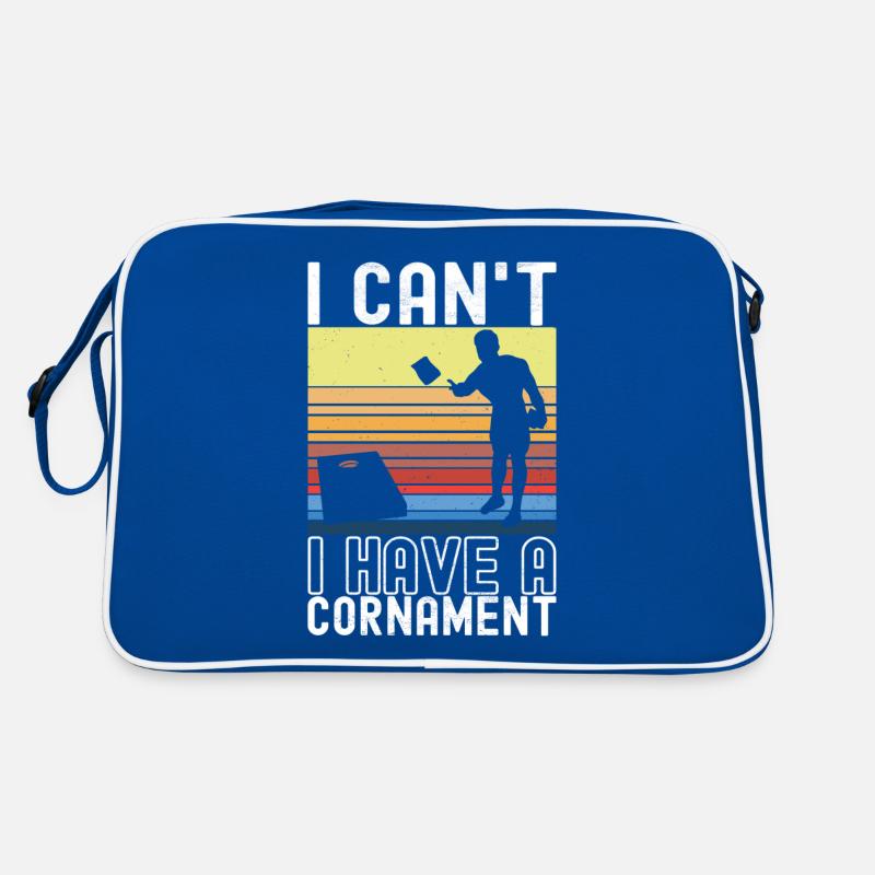 Cornhole Spieler Cornhole Board Retro Tasche