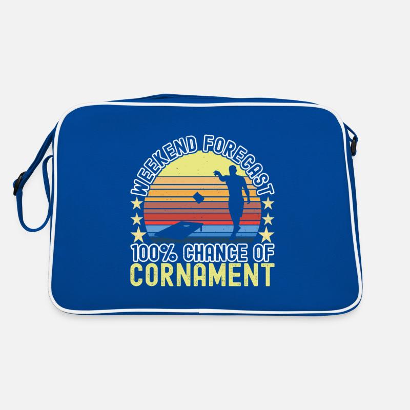 Cornhole Spieler Cornhole Board Retro Tasche