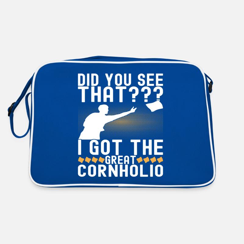 Cornhole Spieler Cornhole Board Retro Tasche