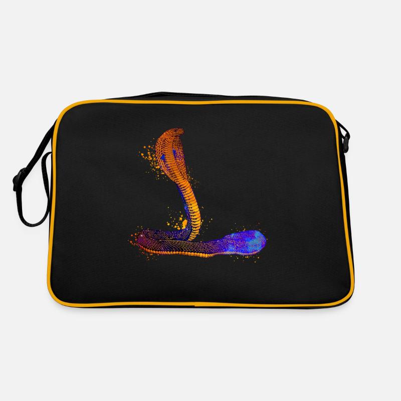 Cobra coloré Sac Retro