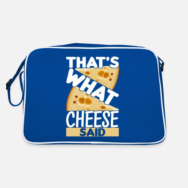 Cheese lovers Gouda cheese Retro Bag