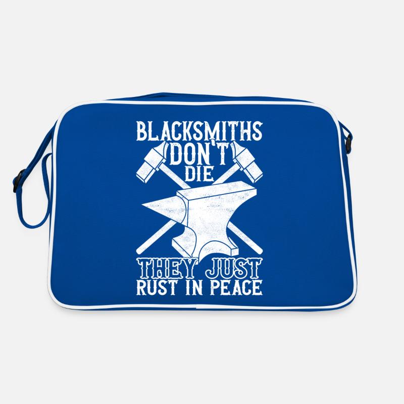 Blacksmith Forging Anvil Retro Bag