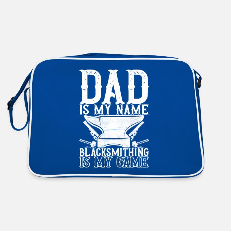 Blacksmith Forging Anvil Retro Bag