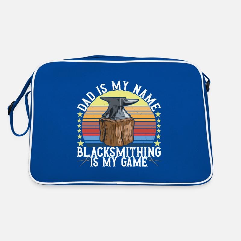 Blacksmith Forging Anvil Retro Bag
