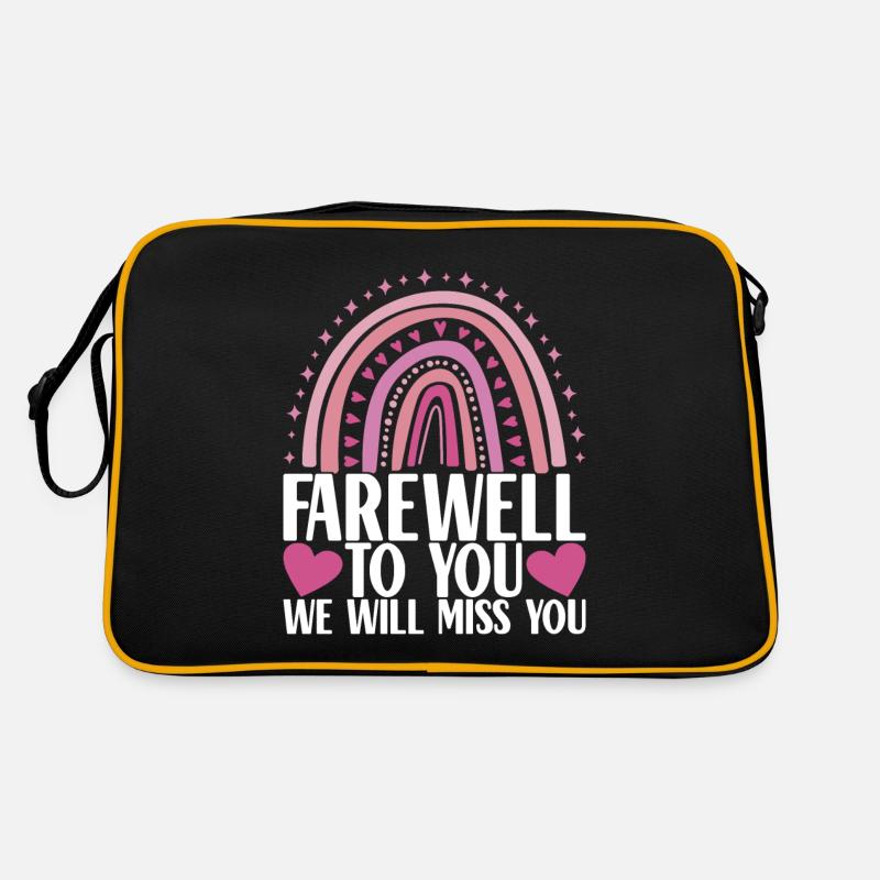 Cadeau d’adieu de son collègue Jobwechsel Sac Retro
