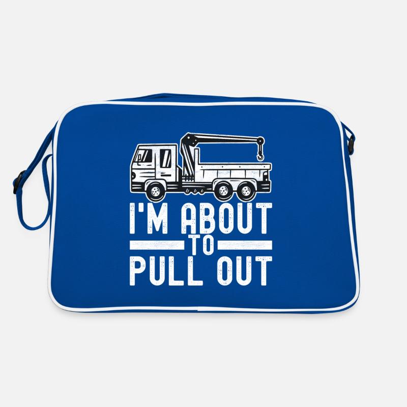 Abschleppwagen Abschleppdienst Retro Tasche