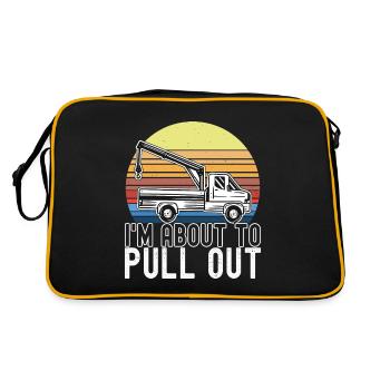 Service de remorquage de dépanneuse - Sac Retro - noir/or - Dos