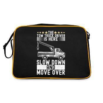 Service de remorquage de dépanneuse - Sac Retro - noir/or - Dos