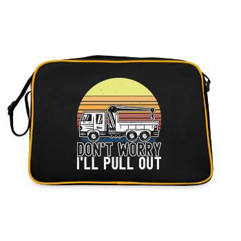 Service de remorquage de dépanneuse - Sac Retro - noir/or - Dos