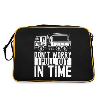 Service de remorquage de dépanneuse - Sac Retro - noir/or - Dos