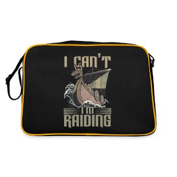 Mythologie nordique des Vikings - Sac Retro - noir/or - Dos