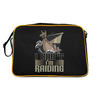 Mythologie nordique des Vikings - Sac Retro - noir/or - Dos