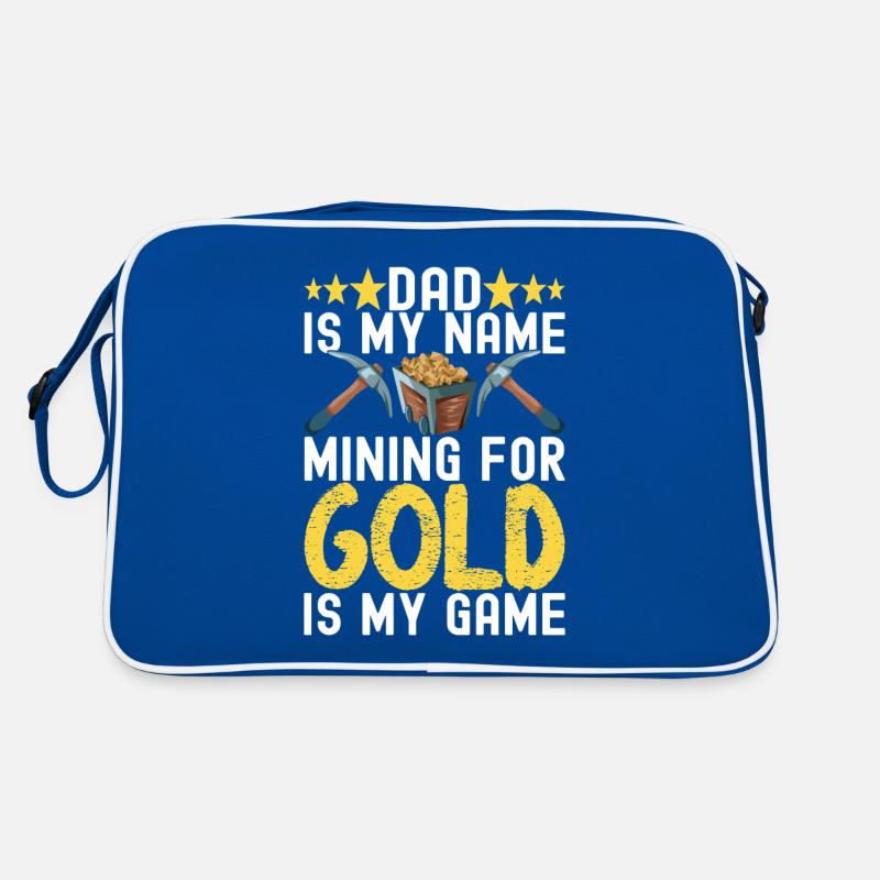 Gold Diggers Gold Mining Retro Bag