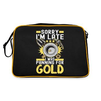 Chercheurs d’or Extraction d’or - Sac Retro - noir/or - Dos