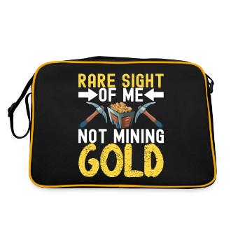 Chercheurs d’or Extraction d’or - Sac Retro - noir/or - Dos