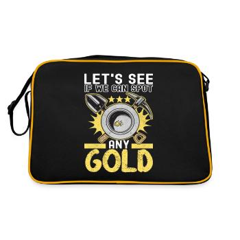 Chercheurs d’or Extraction d’or - Sac Retro - noir/or - Dos