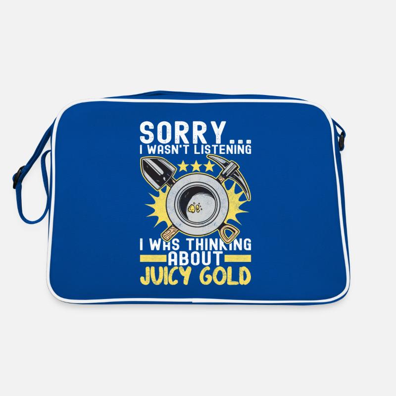 Gold Diggers Gold Mining Retro Bag