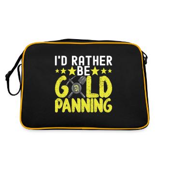 Chercheurs d’or Extraction d’or - Sac Retro - noir/or - Dos