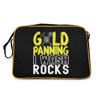 Chercheurs d’or Extraction d’or - Sac Retro - noir/or - Dos