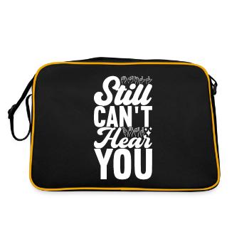 Sourds sourds muets sourds - Sac Retro - noir/or - Dos