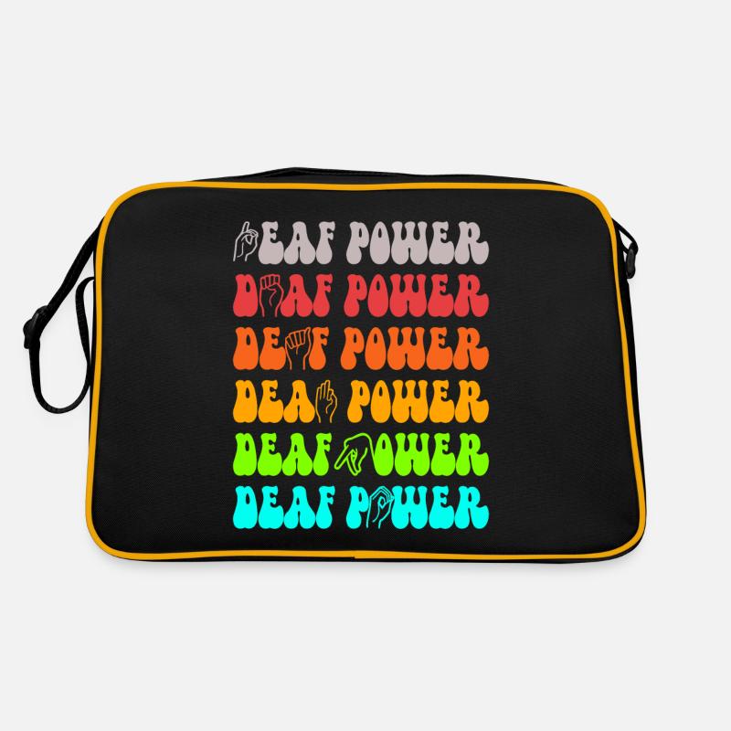 Deaf Deaf Mute Deaf Retro Bag