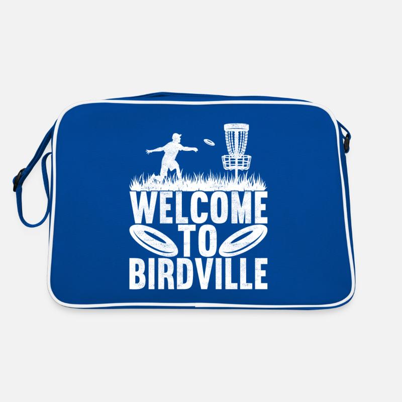 Disc Golf Disc Golfer Retro Bag
