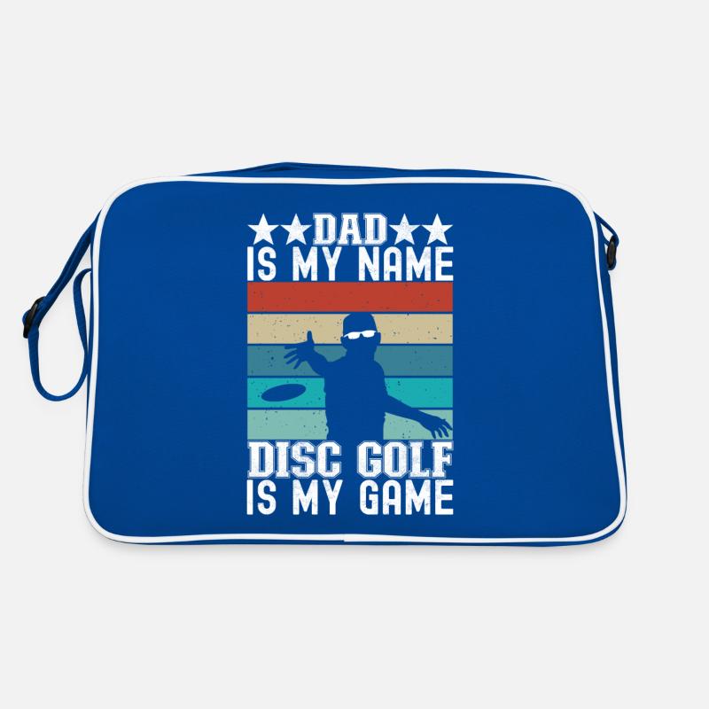 Disc Golf Discgolfspieler Retro Tasche