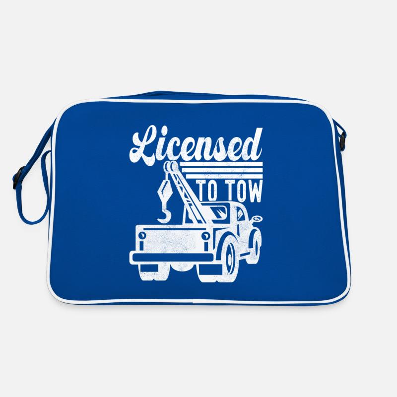 Abschleppwagen Abschleppdienst Retro Tasche