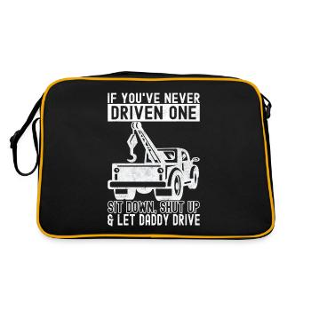 Service de remorquage de dépanneuse - Sac Retro - noir/or - Dos