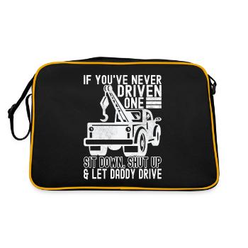 Service de remorquage de dépanneuse - Sac Retro - noir/or - Dos